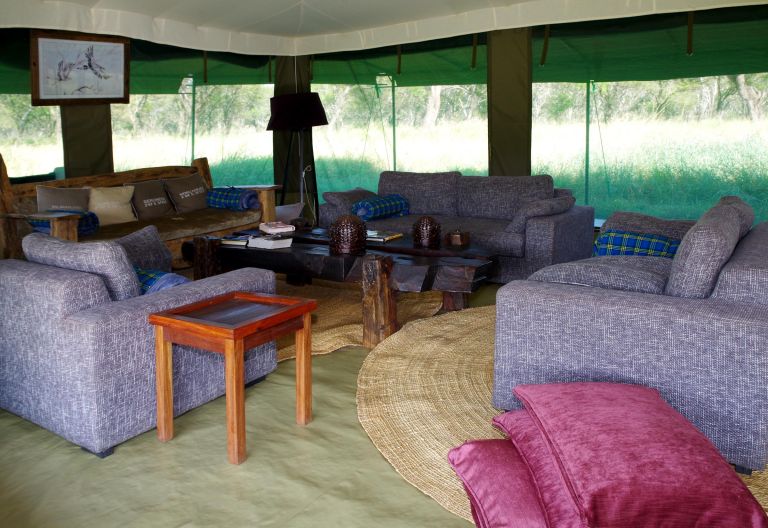 Naona Moru Tented Camp, Hauptzelt © Foto: Judith Nasse | Outback Africa