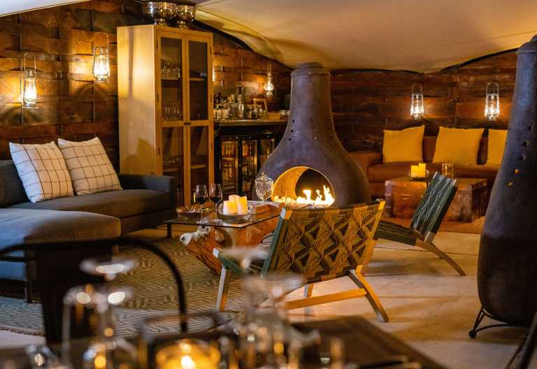Abendstimmung im Camp Doros © Foto: Ultimate Safaris