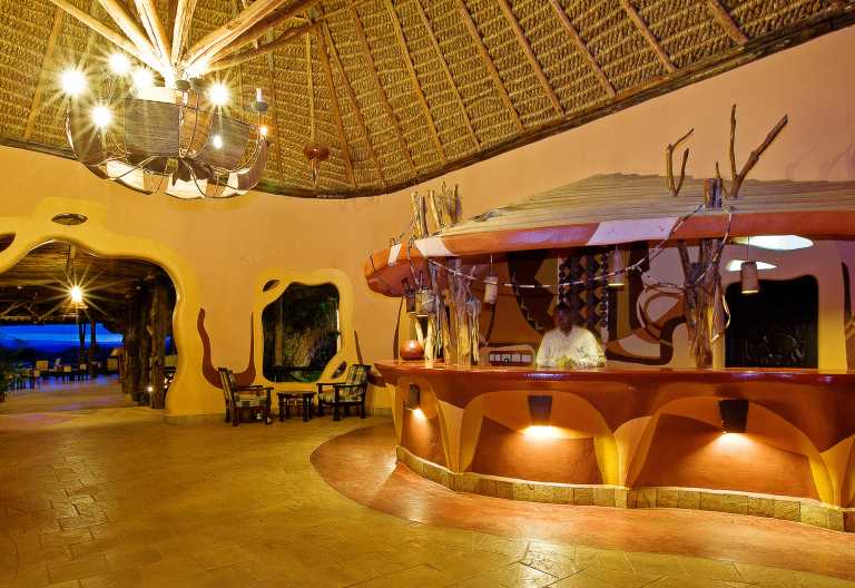 Eingangsbereich der Samburu Sopa Lodge © Foto: Sopa Lodges