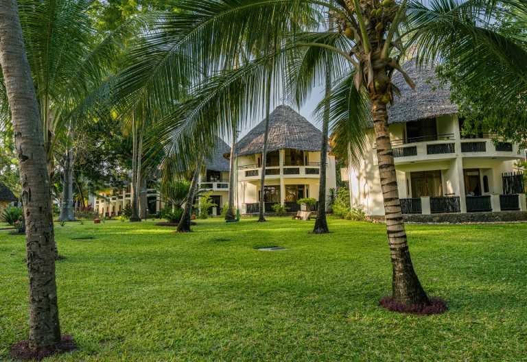 Häuser auf dem Gelände der Severin Sea Lodge, Kenia © Foto: Severin Safaris