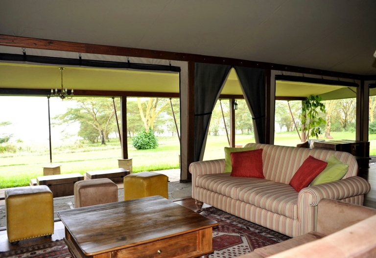 Lake Elementaita Serena Camp, Lounge © Foto: Svenja Penzel | Outback Africa