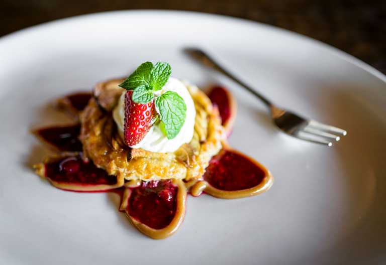 Dessert im Sanctuary Chiefs Camp, Okavango-Delta © Foto: Sanctuary Retreats
