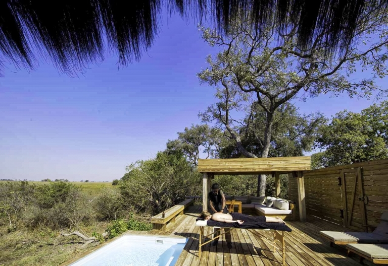 Vumbura Camp, Massage © Foto: Dana Allen | Wilderness Safaris