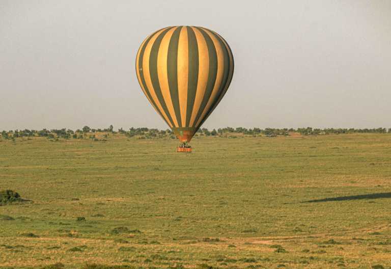 Eine Ballonsafari in der Massai Mara ist ein besonderes Erlebnis, Soroi Mara Bush Camp © Foto: Soroi Collection