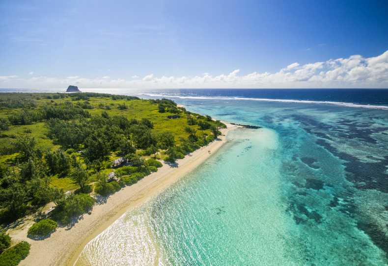 Strand von Grand Baie, Mauritius