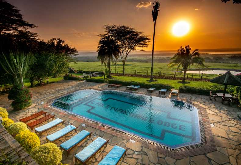 Lake Nakuru Lodge, Pool