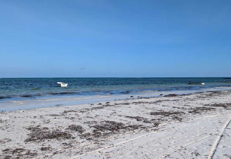 Strand bei Ebbe, Marafiki Beach Hotel & Spa